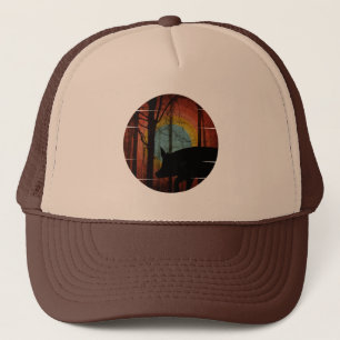 VARKEN IN DE BOSSEN BOSCHAPPERSHOED TRUCKER PET