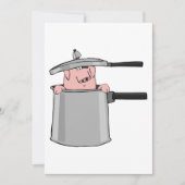 Varken in een Pot Kaart (Voorkant)