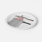 Varken in een potje papieren bordje (Gekanteld)