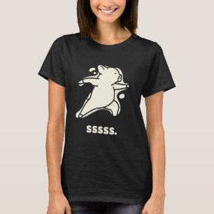 Varken Mediterend Lazy Oink Biggetje Relaxerende T-shirt