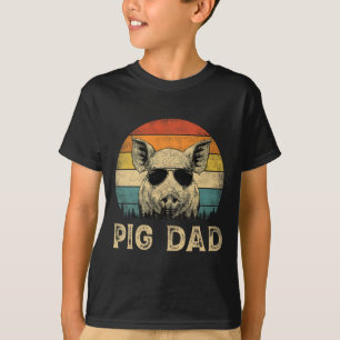 Varken Pap Varken Liefhebbers Papa Vaderdag T-shirt