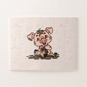 Varken Puzzel (30 extra grote stukken)
