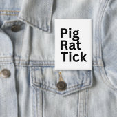 Varken Rat Tick PRT Button (Insitu)