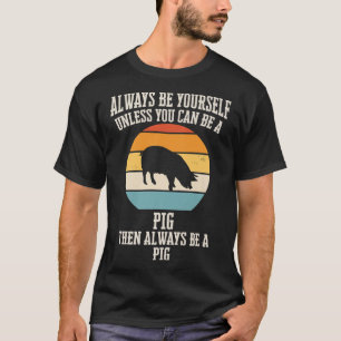 Varken Varkens Boerderij Dier Premium 4670 T-shirt