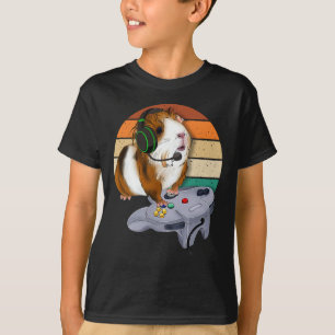 Varken Video Game Wildlife Dier Gift Guinee Pig Ga T-shirt