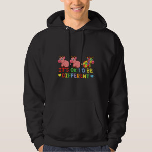 Varkens anders Oke Speciaal bewustzijn van Puzzle Hoodie