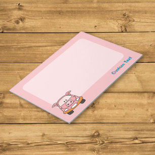 Varkens Carton Auto Notitieblok