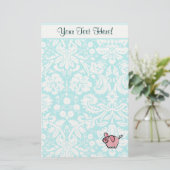 Varkens; Cute Briefpapier (Staand voorkant)