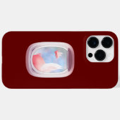 Varkens die voorbij vliegtuigraam vliegen Case-Mate iPhone case (Achterkant (horizontaal))