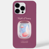 Varkens die voorbij vliegtuigraam vliegen Case-Mate iPhone case (Achterkant)