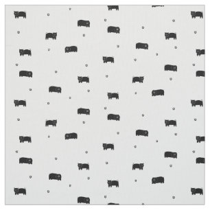 Varkens en Appels Patroon Stof