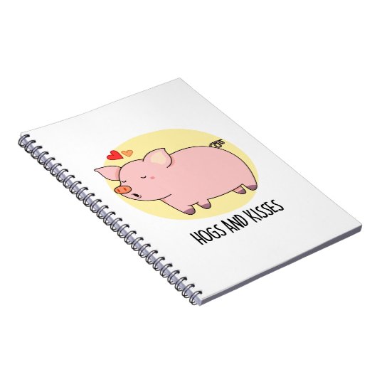 Varkens en Kusjes Grappige Varken Varken Grappen Notitieboek (Rechterzijde)
