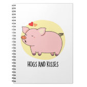 Varkens en Kusjes Grappige Varken Varken Grappen Notitieboek (Voorkant)