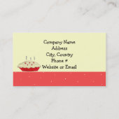 Varkens en vruchten visitekaartje (Achterkant)