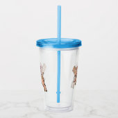 Varkens Fly Acryl Drinkbeker (Rechts)