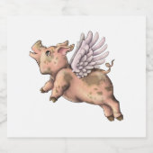 Varkens Fly Bier Etiket (Enkel label)