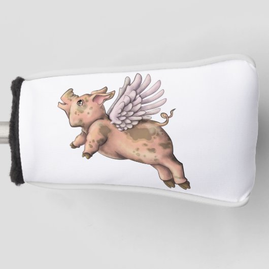 Varkens Fly Golfheadcover (Voorkant)