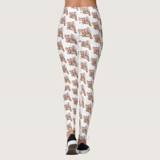 Varkens Fly Leggings (Achterkant)