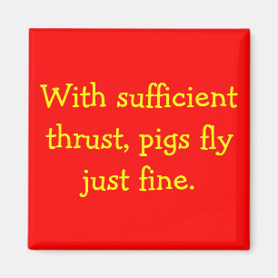 Varkens Fly Magneet