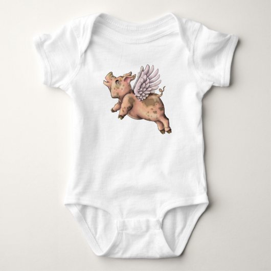 Varkens Fly Romper (Voorkant)