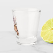Varkens Fly Shot Glas (Rechts)