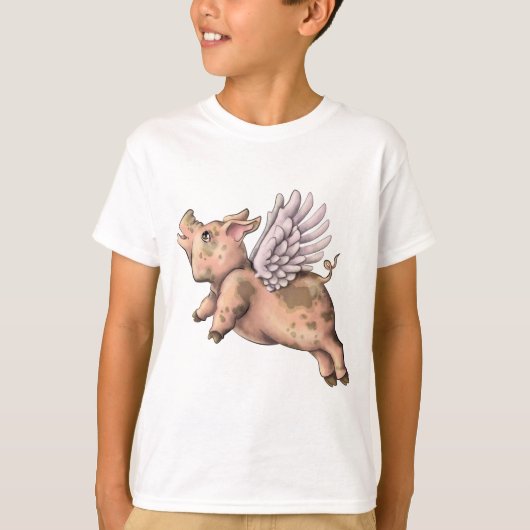 Varkens Fly T-shirt (Voorkant)