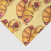 Varkens in een Blanket Crescent Roll Hot Dog Junk  Tissuepapier (Detail)