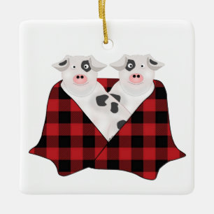 Varkens in een Ornament van de Blanket