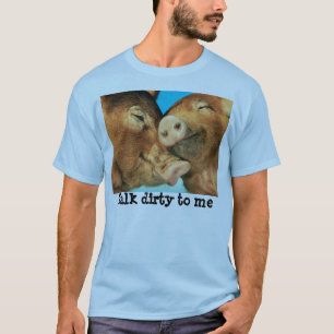 Varkens in liefde t-shirt
