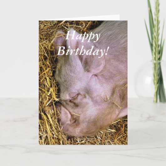 VARKENS KAART (Voorkant)