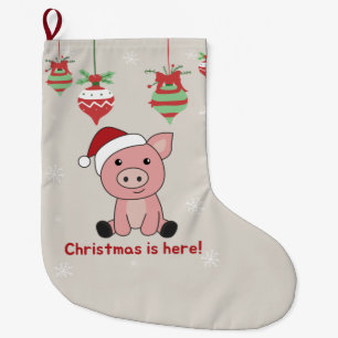 Varkens Kerst Varkens Grote kerstmis S Kerstsok
