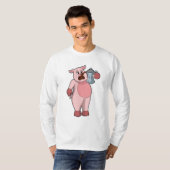 Varkens met koffie t-shirt (Voorkant volledig)
