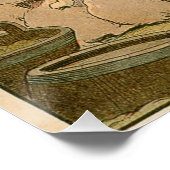 Varkens op het Boerderij Perfect Poster (Hoek)