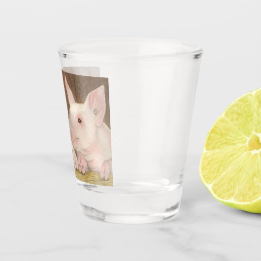 Varkens Shot Glas (Rechts)