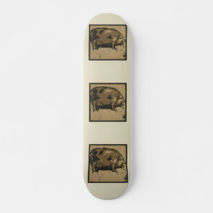 Varkens - Square Animals Illustratie Skateboard
