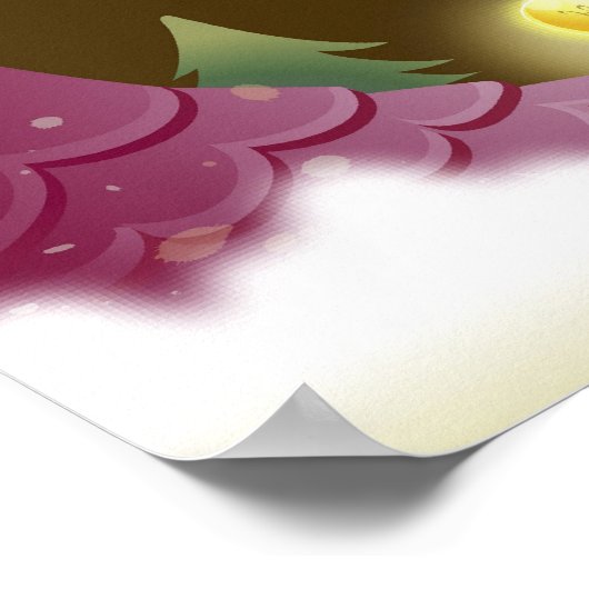 Varkens vliegen in de lucht poster (Hoek)