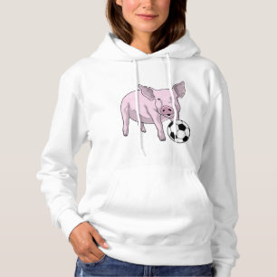 Varkens Voetbal Soccer Hoodie