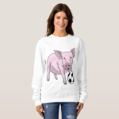 Varkens Voetbal Soccer Trui (Voorkant volledig)