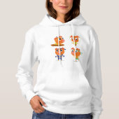 Varkens werken hoodie (Voorkant)