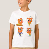 Varkens werken t-shirt (Voorkant)