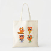Varkens werken tote bag (Voorkant)