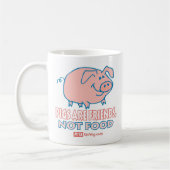 Varkens zijn vrienden-Mok Koffiemok (Links)