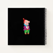 varkensachtig notitieboek (Achterkant)