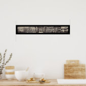 Varkensbewerking Foto 1900 Poster (Keuken)