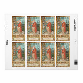 Varkensboek Bord ID Etiket (Full Sheet)