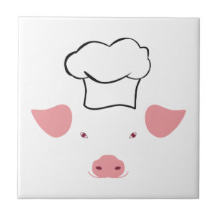 Varkenschef Tegeltje