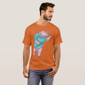 Varkensdartpijl T-shirt (Voorkant volledig)