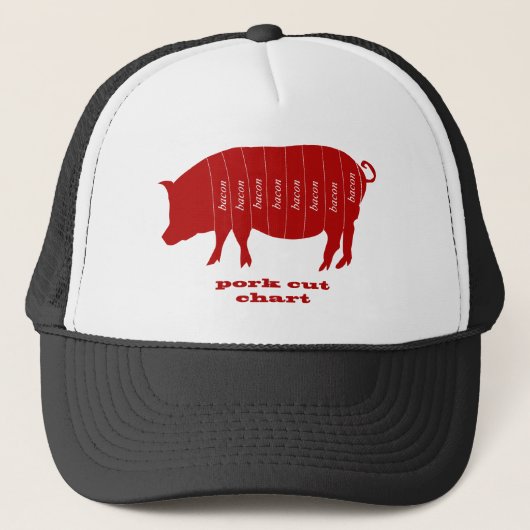 Varkensdelen - Bacon Trucker Pet (Voorkant)