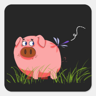 Varkensdraakvlieg Sticker