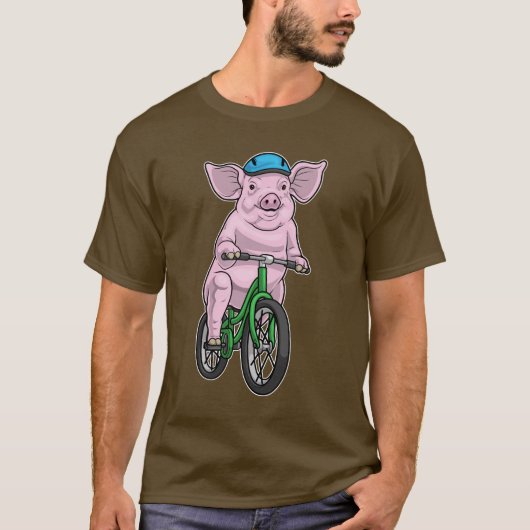 Varkensfiets T-shirt (Voorkant)